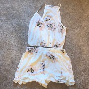 Two piece floral set